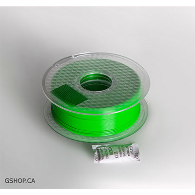 GELO PETG Filament for 3D Printers and Pens 1.75mm +/-0.03mm 1kg/2.2lb spool. Made in Canada